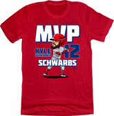 Kyle Schwarber "Schwarbs" MVP T-Shirt